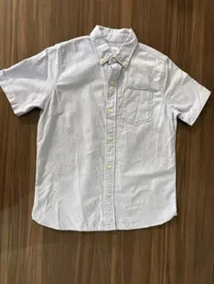 GAP KIDS 半袖シャツ ライトブルー M(8)