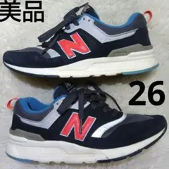 美品　New Balance 997H スニーカー　黒 26のサムネイル