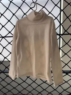 ユニクロ フリースタートル 白 140