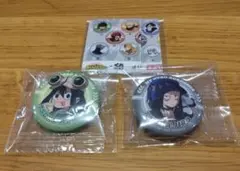 ヒロアカ　くら寿司コラボ　缶バッジ　蛙吹梅雨と耳郎響香