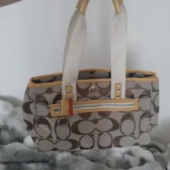 COACH シグネチャー ハンドバッグのサムネイル