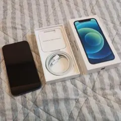 iPhone 12 mini ブルー 64GB au simフリー 電池79%