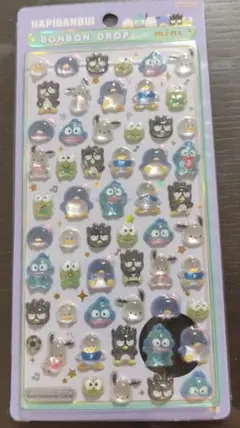 はぴだんぶい サンリオmini ボンボンドロップシール 正規品