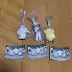 サンリオキャラクターズミニチュアチャームライブキャラクター3種セット