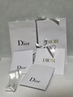 Dior ショップ袋とリボンセット