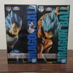 ドラゴンボール　一番くじ　フィギュア⑮ ベジータ 孫悟空 フィギュアセット