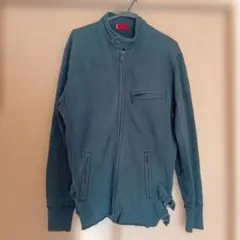 リーバイス　ジャケット　上着　Ｌ　ダメージ加工？　ブラック　黒　赤