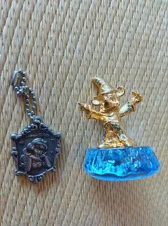 ミッキーマウス　ファンタジア　廃盤　置き物　チャームセット