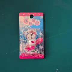 ハローキティ 冬期限定ファスナーマスコット