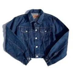 【90s】Japan製 Levi's W7651トラッカー デニムジャケット M