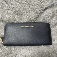 MICHAEL KORS ブラック 長財布