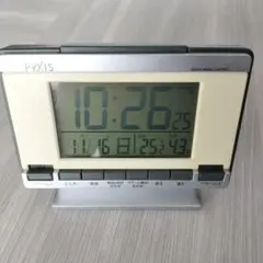 【セイコー】PYXIS NR529S デジタル置時計ラジオ波制御