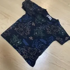 キャラクター柄 Tシャツ 110サイズ 黒