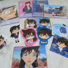 名探偵コナン 毛利蘭 工藤新一 ステッカーセット