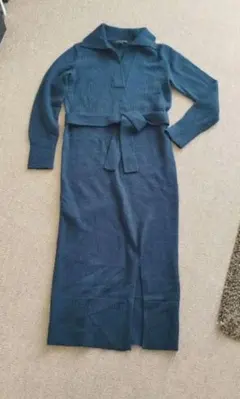 BANANA REPUBLIC ニットワンピース XS ダークブルー
