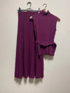 Mila OwenニットセットアップSサイズベルト付き