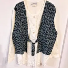 LALLEGRO 38 光沢感あるブラウス - メルカリ