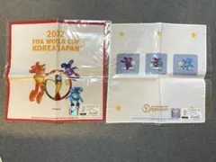 2002 FIFAワールドカップ KOREA/JAPAN ハンカチ　2枚セット