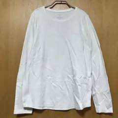 SONOMA ホワイト 長袖 Tシャツ 【サイズL】ロンT白