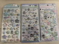 ボンボンドロップシール・ボンドロミニ・コットンパフィシール　はぴだんぶい