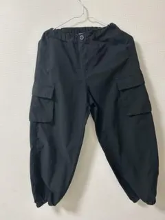 GU カーゴパンツ ブラック 140cm