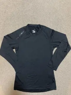 【used】Mizuno ブラック 長袖 アンダーシャツ 140