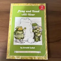 Frog and Toad All Year by Arnold Lobel