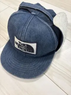 THE NORTH FACE デニムキャップ　ボア