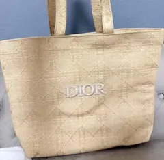 Dior ノベルティーオレンジ 編み込み トートバック 美品 - メルカリ