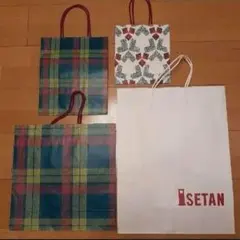 ISETAN 紙袋 セットのサムネイル