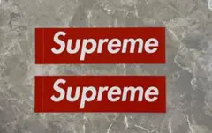 Supreme ステッカー 2枚セット