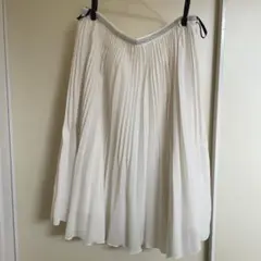 組曲　サイズ3 プリーツスカート　セレモニー　ホワイト