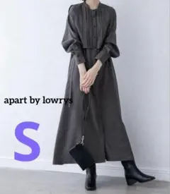 【美品】apart by lowrys ピンタックレイヤードフウワンピース S