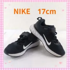 NIKE スニーカー 17cm ブラック