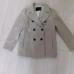 UNTITLED ベージュ ピーコート サイズ2