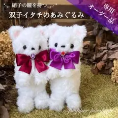 【日向様専用】　あみぐるみ　オーダーメイド　ぬいぐるみ　アートドール　イタチ