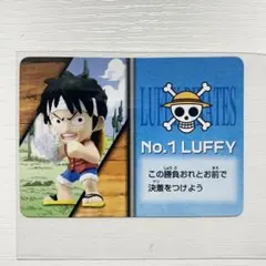 ワンピース 食玩 カード ルフィ6 フィギュアコレクション ワンピースワールド