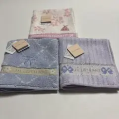 ジルスチュアートハンカチ　3枚セット