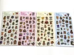 3D 立体　ぷっくりシール　ステッカー　イタリアンブレインロット　4枚　新品