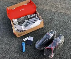 OFF-WHITE × NIKE AIR VAPORMAX BLACK 25.5