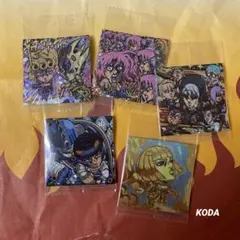 ジョジョの奇妙な冒険 シールウエハース にふぉるめーしょん　5枚セット