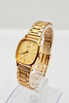 SEIKO ヴィンテージ クォーツ レディースウォッチ 金色 1861