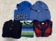 [お値下げ中] GAP 80-90 5点まとめ売り