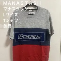 マナスタッシュ　ＭＡＮＡＳＴＡＳＨ　ロゴ　Tシャツ