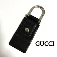 GUCCI レザー キーリング ブラック - メルカリ