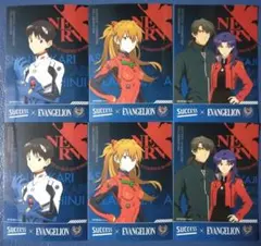 エヴァンゲリオン サクセス success ステッカーセット サクセス 6枚