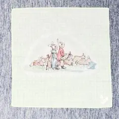 1970年代ファミリアピーターラビット昭和レトロfamiliarウサギハンカチ