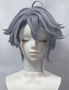 ツイステ　アズール　コスプレ　ウィッグ