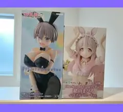 【最安まとめ売り】緒山まひろ バニー 宇崎花 BiCute フィギュア2個セット