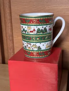 クリスマス柄 マグカップ 陶器製UTSUWAKAN by MAEBATA
